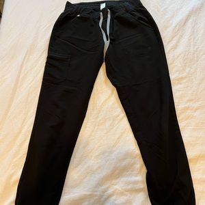 Black Zamora jogger scrub pant
